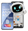 Pantalla Display Oled Para Samsung A52 4g 5g A52s Marco Negro