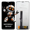 Pantalla Compatible Motorola G8 Play Alta Calidad Premium Negro