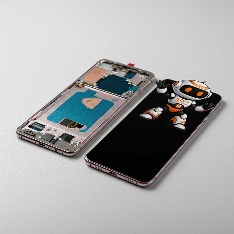 Pantalla Compatible Samsung S21 Plus Premium Marco