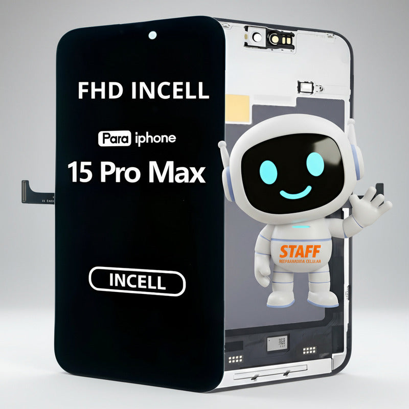 Pantalla Compatible Con iPhone 15 Pro Max Incell Hd Negro