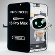 Pantalla Compatible Con iPhone 15 Pro Max Incell Hd Negro