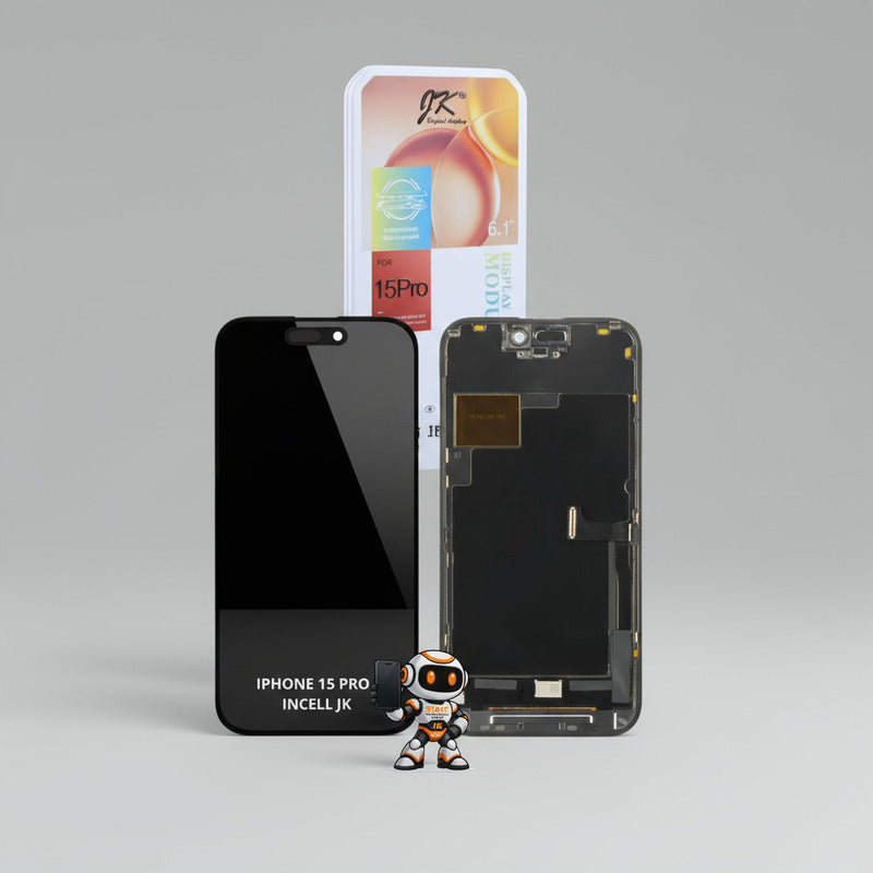Pantalla iPhone 15 Pro Incell Jk Alta Calidad Premium Negro