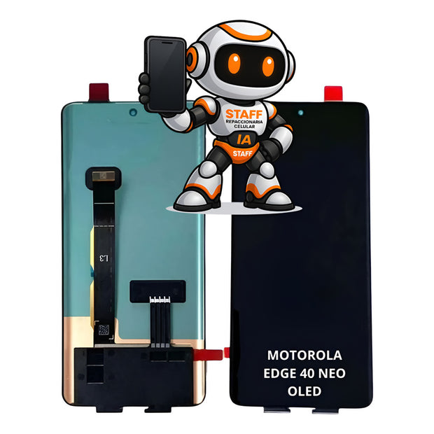 Pantalla Compatible Motorola Edge 40 Neo Oled Premium Xt2307 Negro