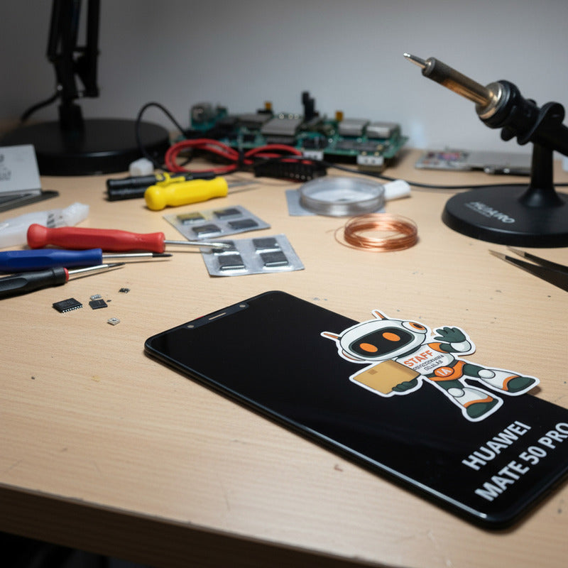 Pantalla Compatible Huawei Mate 50 Pro Alta Calidad Premium Negro