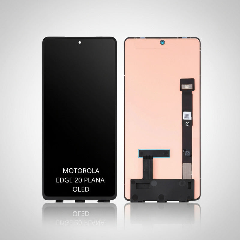Pantalla Motorola Edge 20/ Edge 20 Pro Oled Calidad Premium Negro