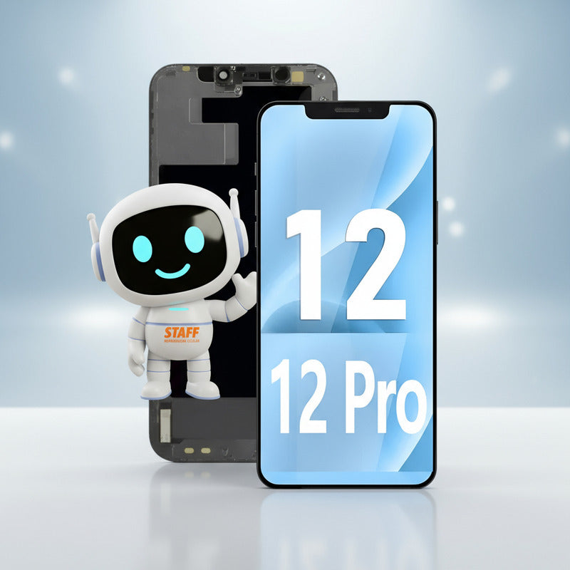 Pantalla iPhone 12/ 12 Pro Oled Premium Alta Calidad Negro