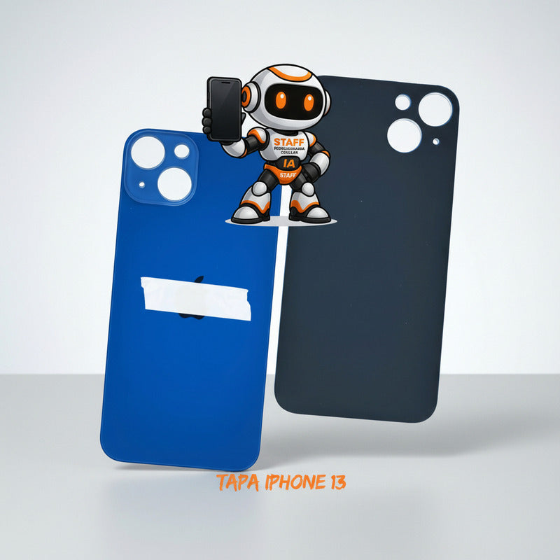 Tapa Trasera iPhone 13 Azul Alta Calidad Premium