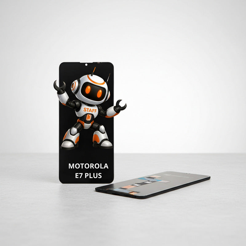 Pantalla Compatible Motorola E7 Plus Alta Calidad Premium Negro