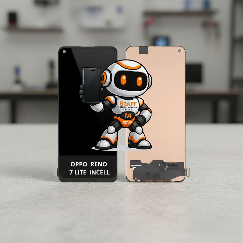 Pantalla Compatible Oppo Reno 7 Lite Ncell Calidad Premium Negro