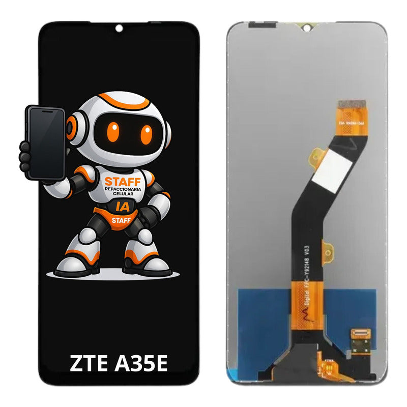 Pantalla Zte Blade A35e Alta Calidad Premium Negro