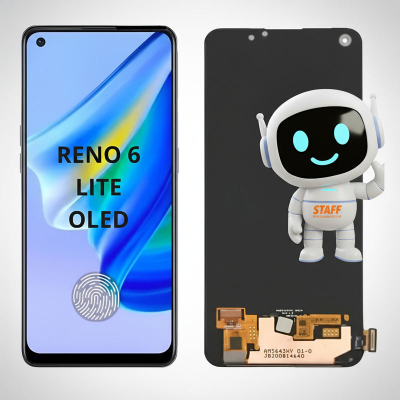 Pantalla Oppo Reno 6 Lite Oled Premium Alta Calidad Negro
