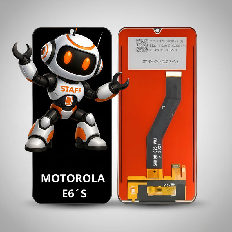 Pantalla Compatible Motorola E6´s Xt2053 Alta Calidad Negro