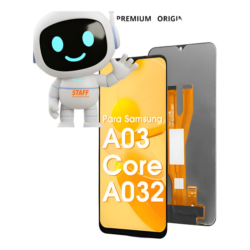 Pantalla Samsung  A03 Core  Calidad Premium Negro