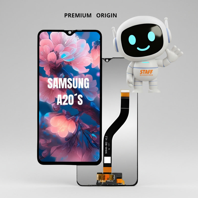 Pantalla Samsung A20s Alta Calidad Premium Negro