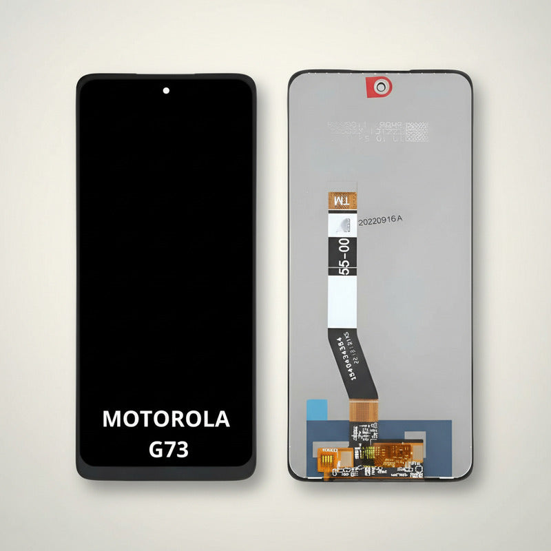 Pantalla Compatible Motorola G73  Alta Calidad Premium Negro