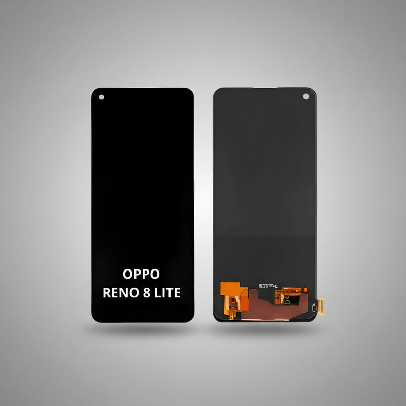Pantalla Compatible Oppo Reno 8 Lite Oled  Calidad Premium Negro