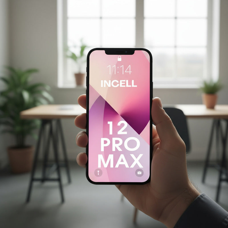 Pantalla iPhone 12 Pro Max Incell Hd Calidad Incell Kd Negro