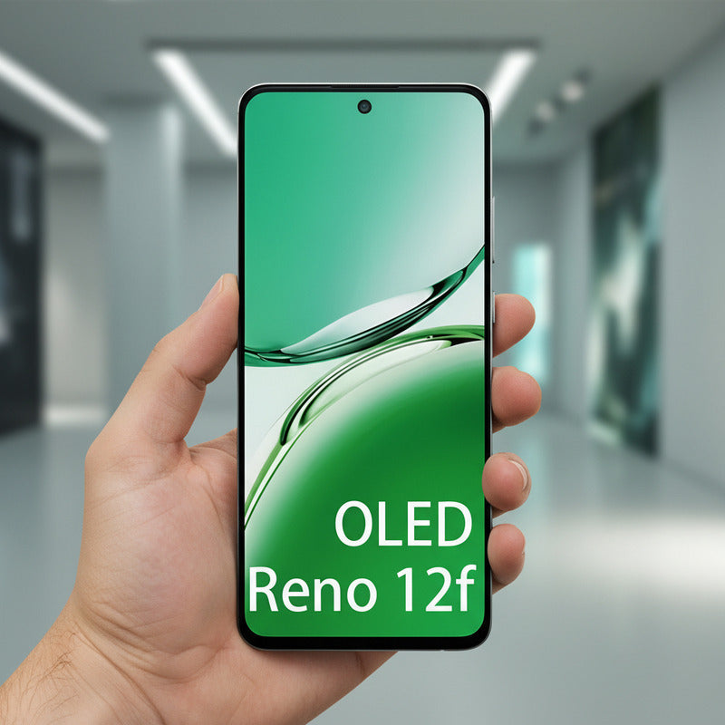 Pantalla Oppo Reno 12f Oled Premium Alta Calidad Negro