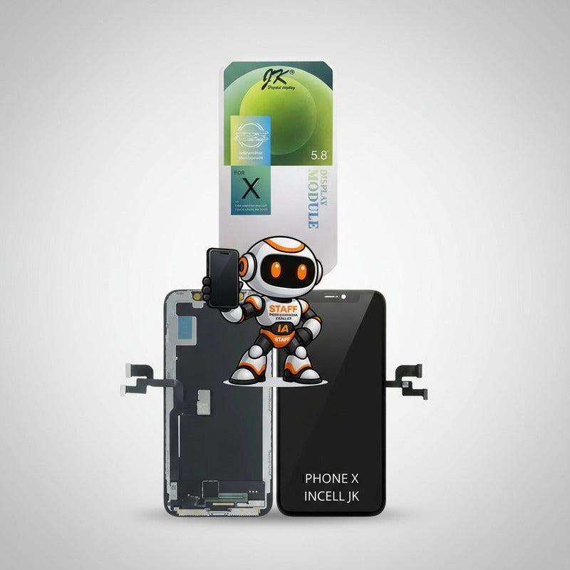 Pantalla iPhone X Incell Calidad Jk Alta Calidad Premium Negro