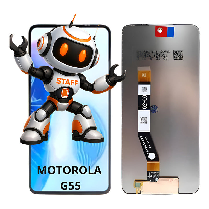 Pantalla Compatible Motorola G55 Xt2435 Alta Calidad Negro
