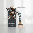 Pantalla Compatible Motorola E14  Alta Calidad Premium Negro