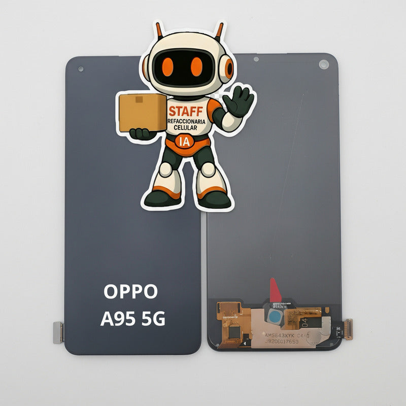 Pantalla Compatible Oppo A95 5g Oled  Alta Calidad Premium Negro