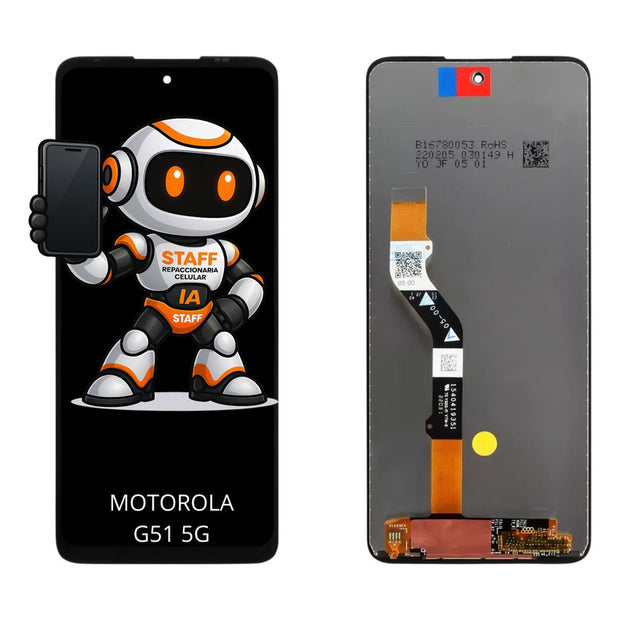 Pantalla Motorola G51 5g Xt2171 Alta Calidad Premium Negro