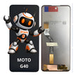 Pantalla Compatible Motorola G40 Alta Calidad Premium Negro