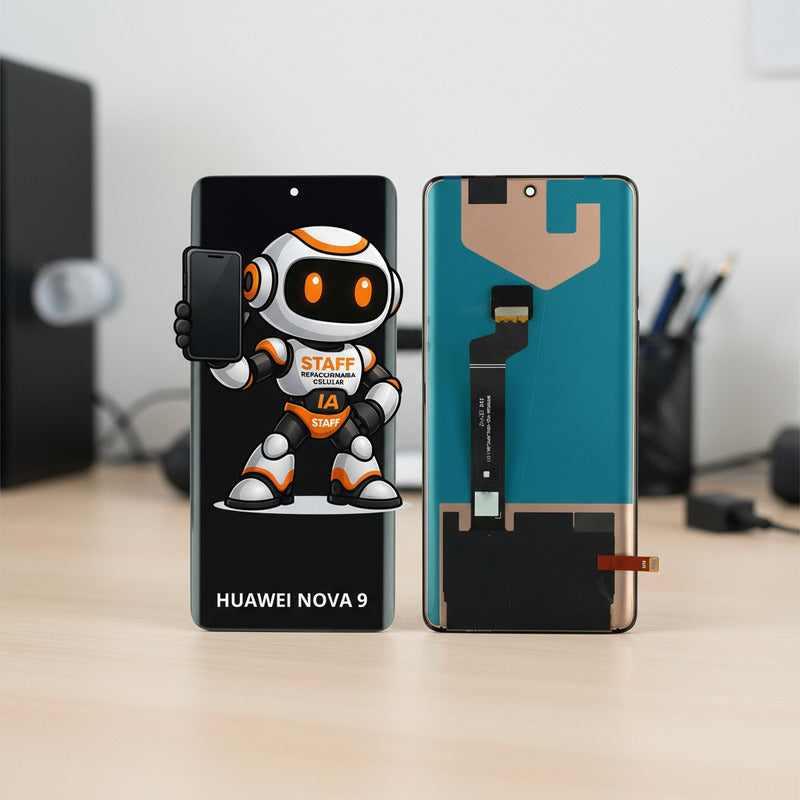 Pantalla Compatible Huawei Nova 9  Nam -lx9 Calidad Premium Negro
