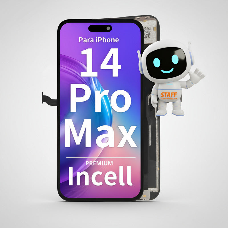 Pantalla Para iPhone 14 Pro Max Incell Kd Premium Hd Negro