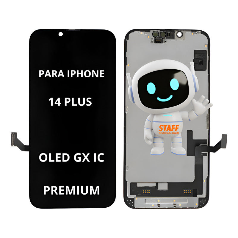 Pantalla Para iPhone 14 Plus Oled Premium Alta Calidad Negro