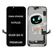 Pantalla Para iPhone 14 Plus Oled Premium Alta Calidad Negro