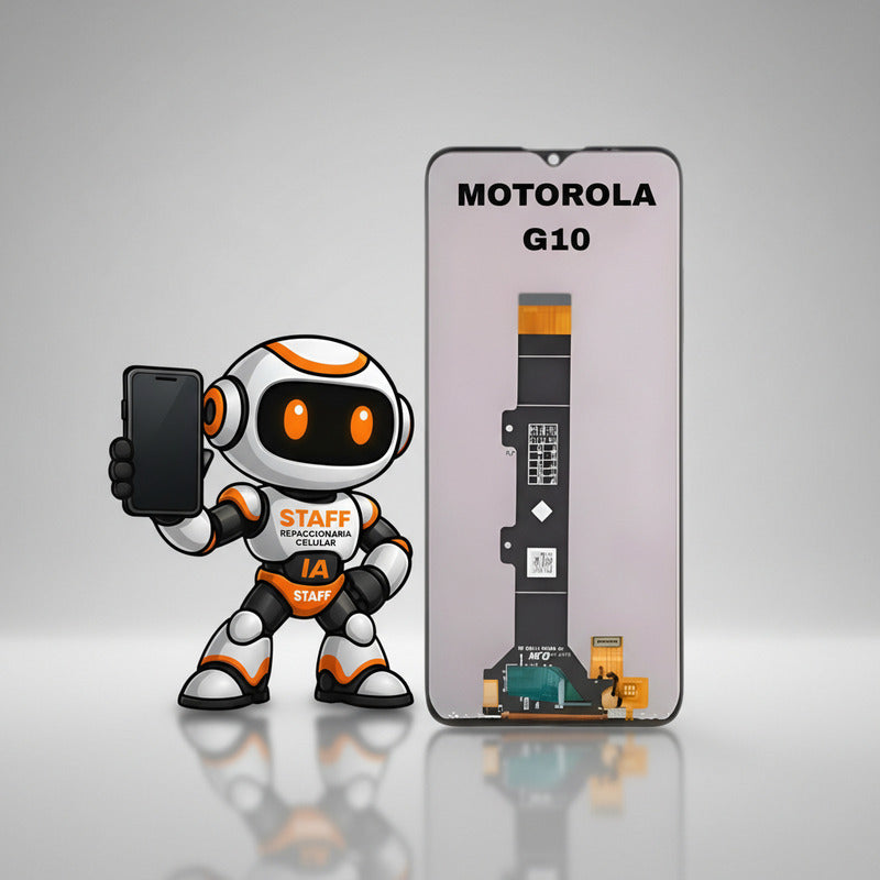 Pantalla  Compatible Motorola G10 Alta Calidad Premium Negro