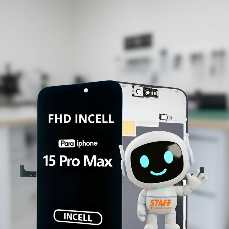 Pantalla Compatible Con iPhone 15 Pro Max Incell Hd Negro