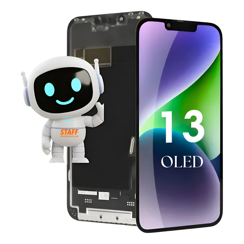 Pantalla iPhone 13  Oled  Ic Cambio Calidad Premium Negro