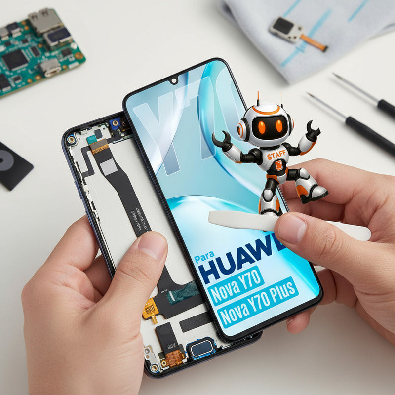 Pantalla Display  Huawei Nova Y70 Alta Calidad Premium Negro