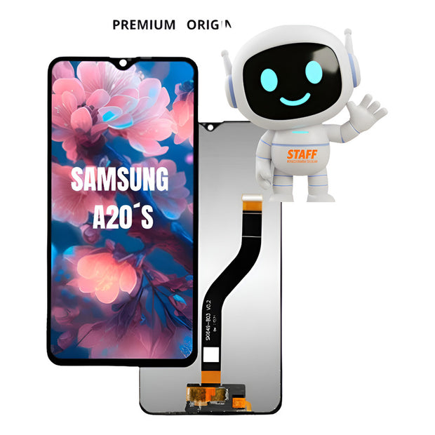 Pantalla Samsung A20s Alta Calidad Premium Negro