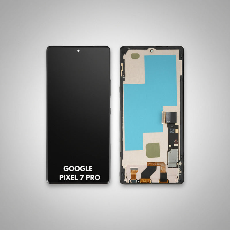 Pantalla Compatible Google Pixel 7 Pro  Alta Calidad Premium Negro