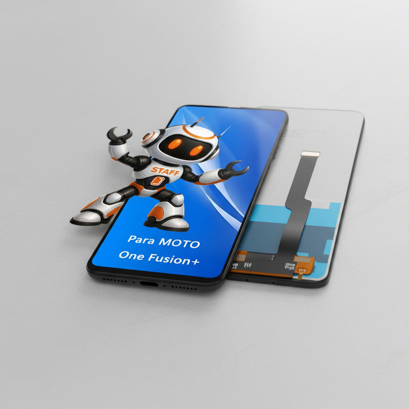 Pantalla Compatible Motorola One Fusion Plus Calidad Premium Negro