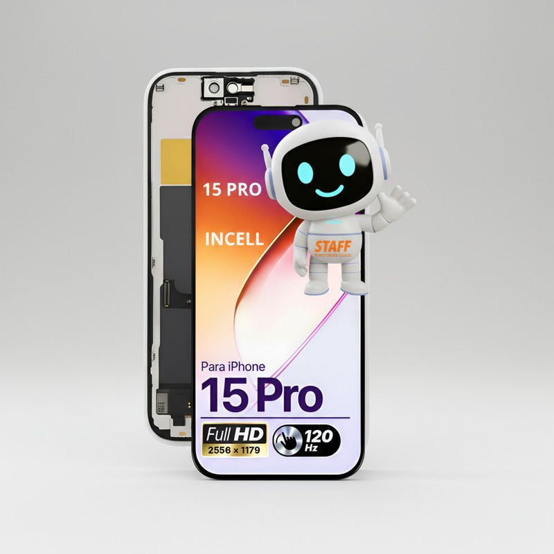 Pantalla Para iPhone 15 Pro Calidad Incell Fhd Premium Negro