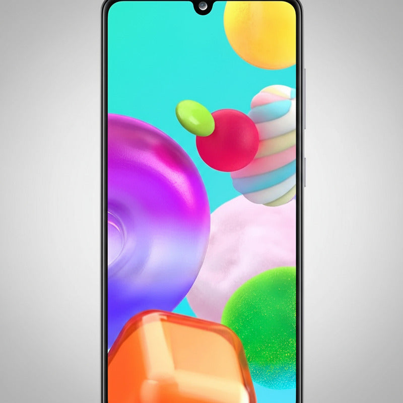 Pantalla Display Amoled Premium Para Samsung A41 Con Marco Negro