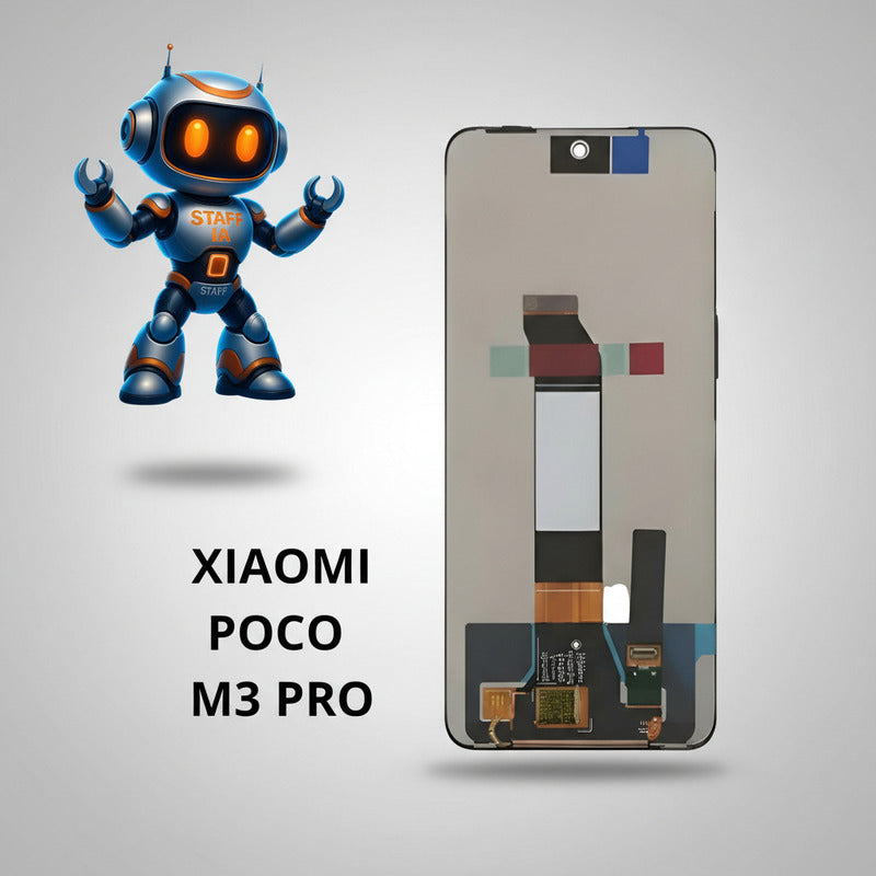 Pantalla Compatible Xiaomi Poco M3 Pro Alta Calidad Premium Negro