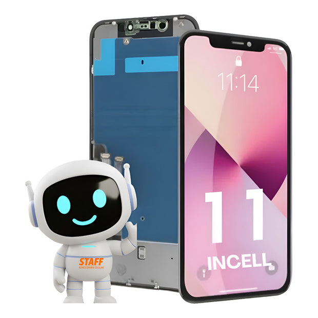 Pantalla iPhone 11 Incell Premium Alta Calidad Ic Cambio Hd Negro