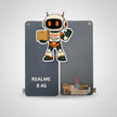 Pantalla Compatible Realme 8 4g Oled Alta Calidad Premium Negro