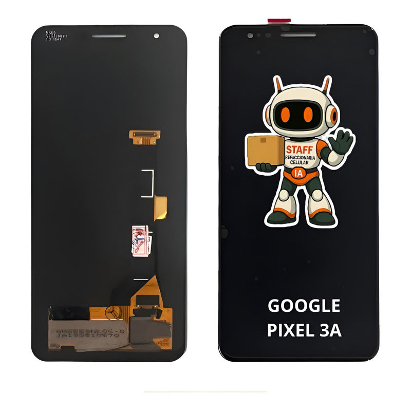 Pantalla Google Pixel 3a Alta Calidad Premium Negro