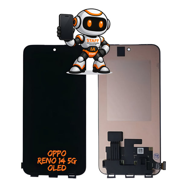 Pantalla Oppo Reno 14 5g Oled Alta Calidad Premium Negro