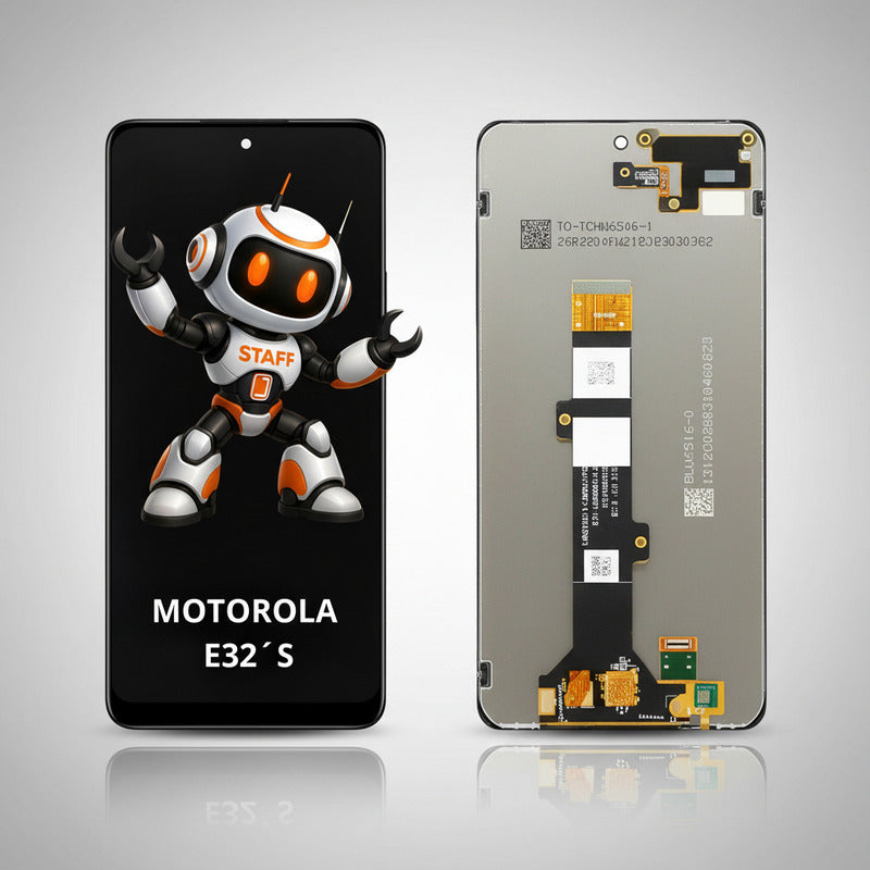 Pantalla Compatible Motorola E32´s  Alta Calidad Premium Negro