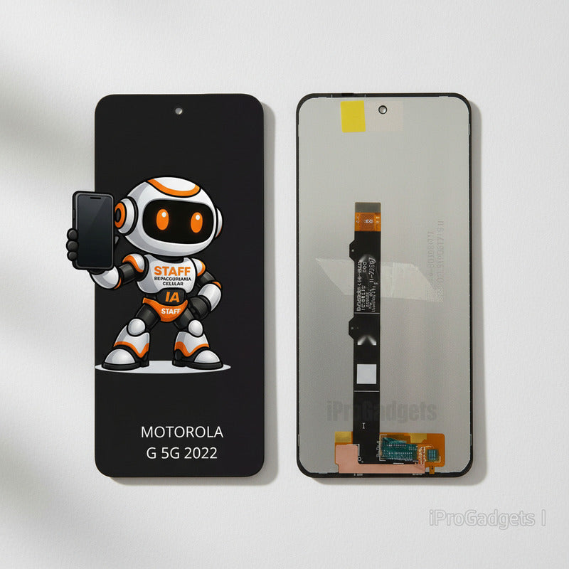 Pantalla  Motorola G 5g 2022 Xt2213 Alta Calidad Premium Negro