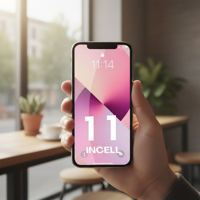 Pantalla iPhone 11 Incell Premium Alta Calidad Ic Cambio Hd Negro