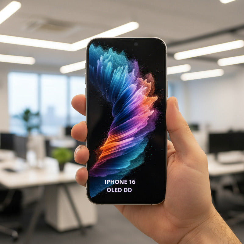 Pantalla iPhone 16 Oled Dd Alta Calidad Premium Negro